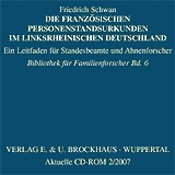 Die franzÃ¶sischen Personenstandsurkunden im linksrheinischen Deutschland